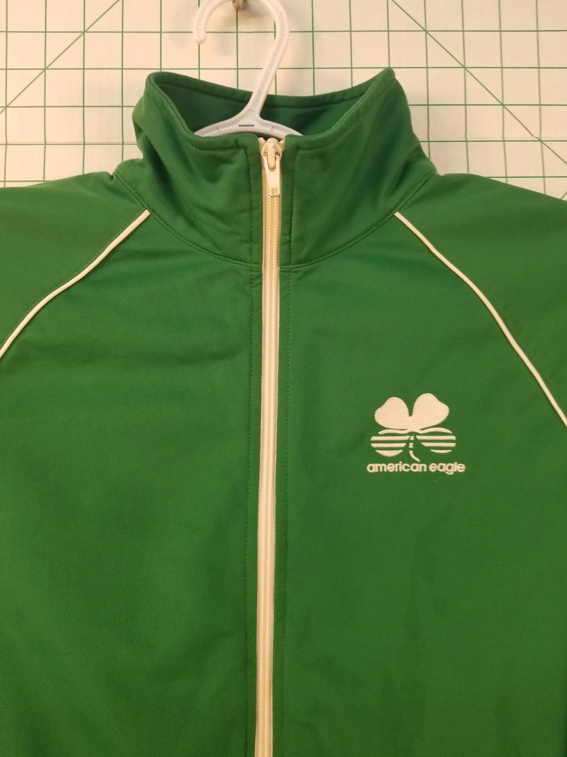 American Eagle Shamrock Track Jacket S