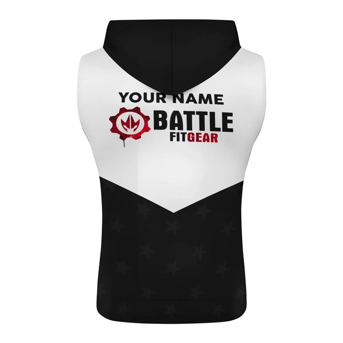 American Flag Black Sleeveless Pullover & Zip Hoodie