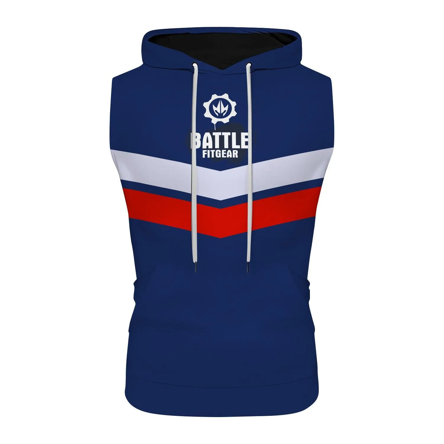 American Flag Sleeveless Pullover & Zip Hoodie