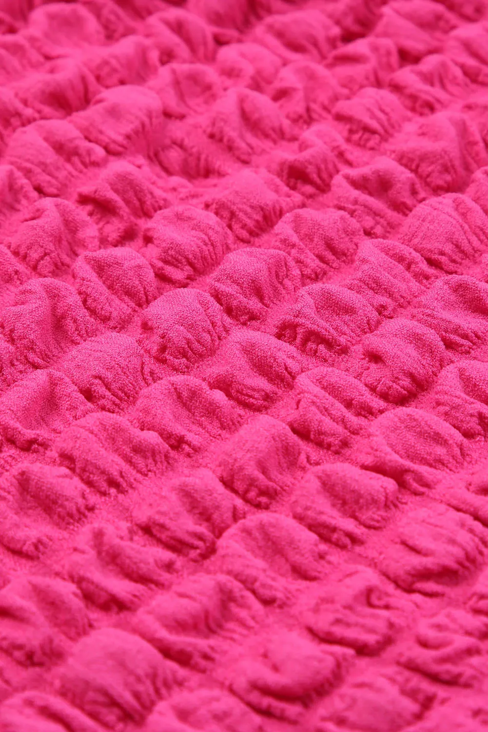 Bubble Textured Waffle Hoodie