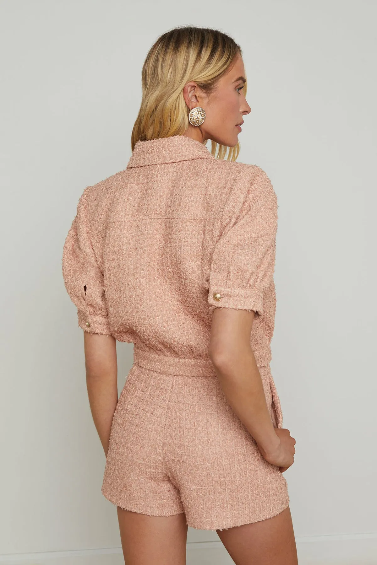 Cove Crop Shirt Sleeve Jacket