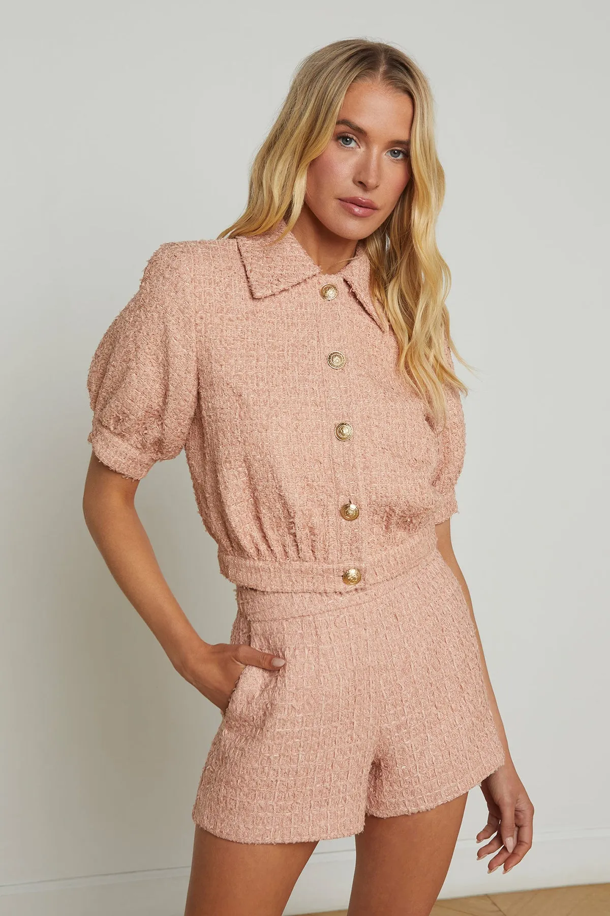 Cove Crop Shirt Sleeve Jacket