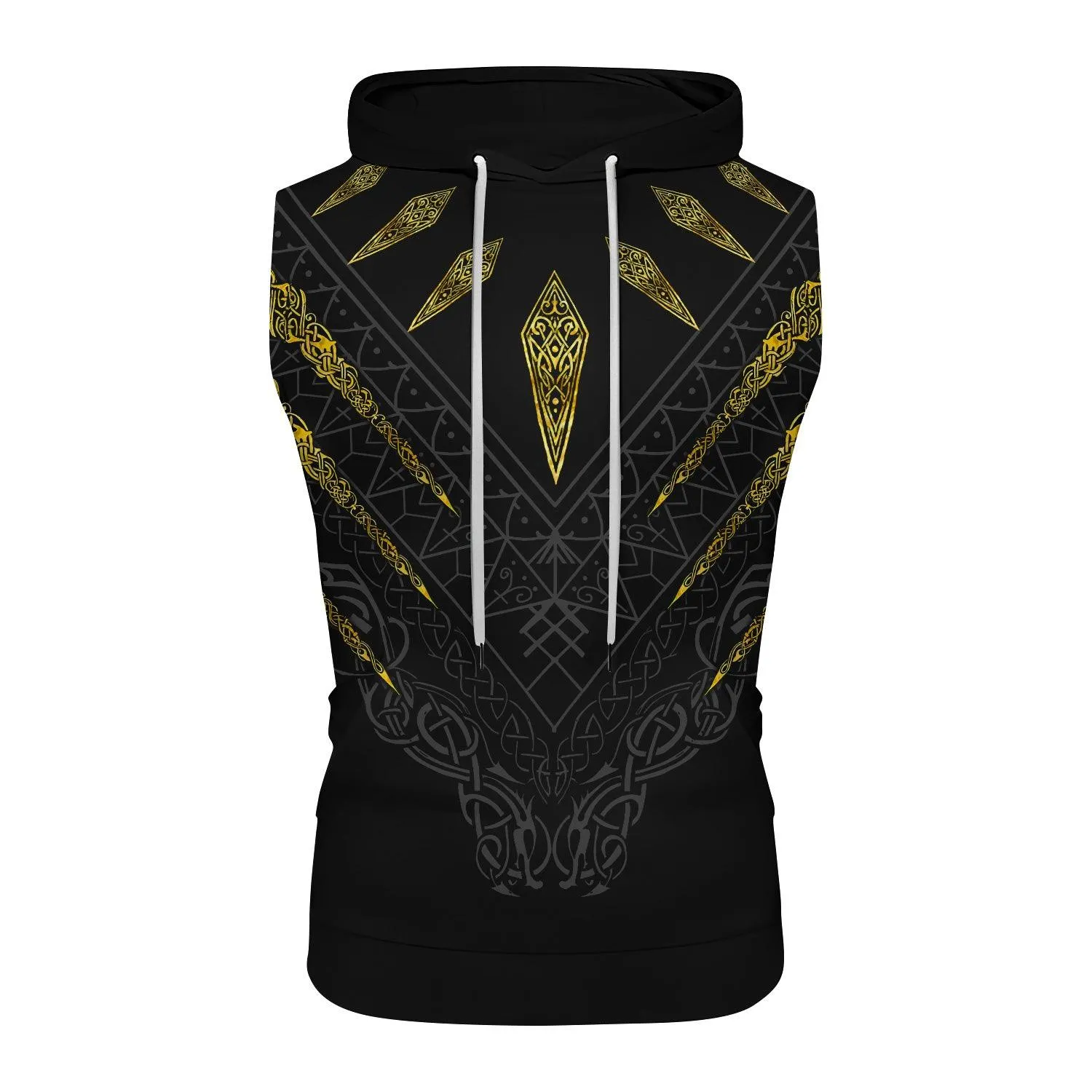 Fenrir's Wrath Sleeveless Pullover & Zip Hoodie