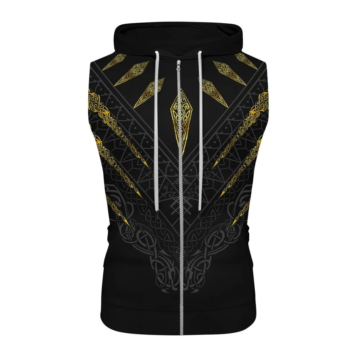 Fenrir's Wrath Sleeveless Pullover & Zip Hoodie