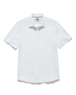 Flag and Anthem Journey SS Stretch Shirt - White Sage