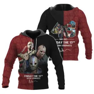 Friday The 13th 43rd Anniversary Hoodie & Zip Hoodie