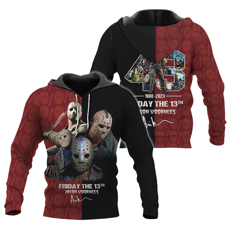 Friday The 13th 43rd Anniversary Hoodie & Zip Hoodie