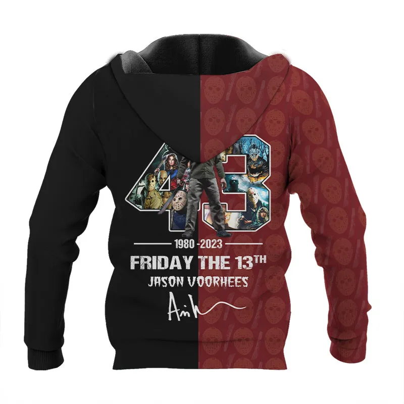 Friday The 13th 43rd Anniversary Hoodie & Zip Hoodie