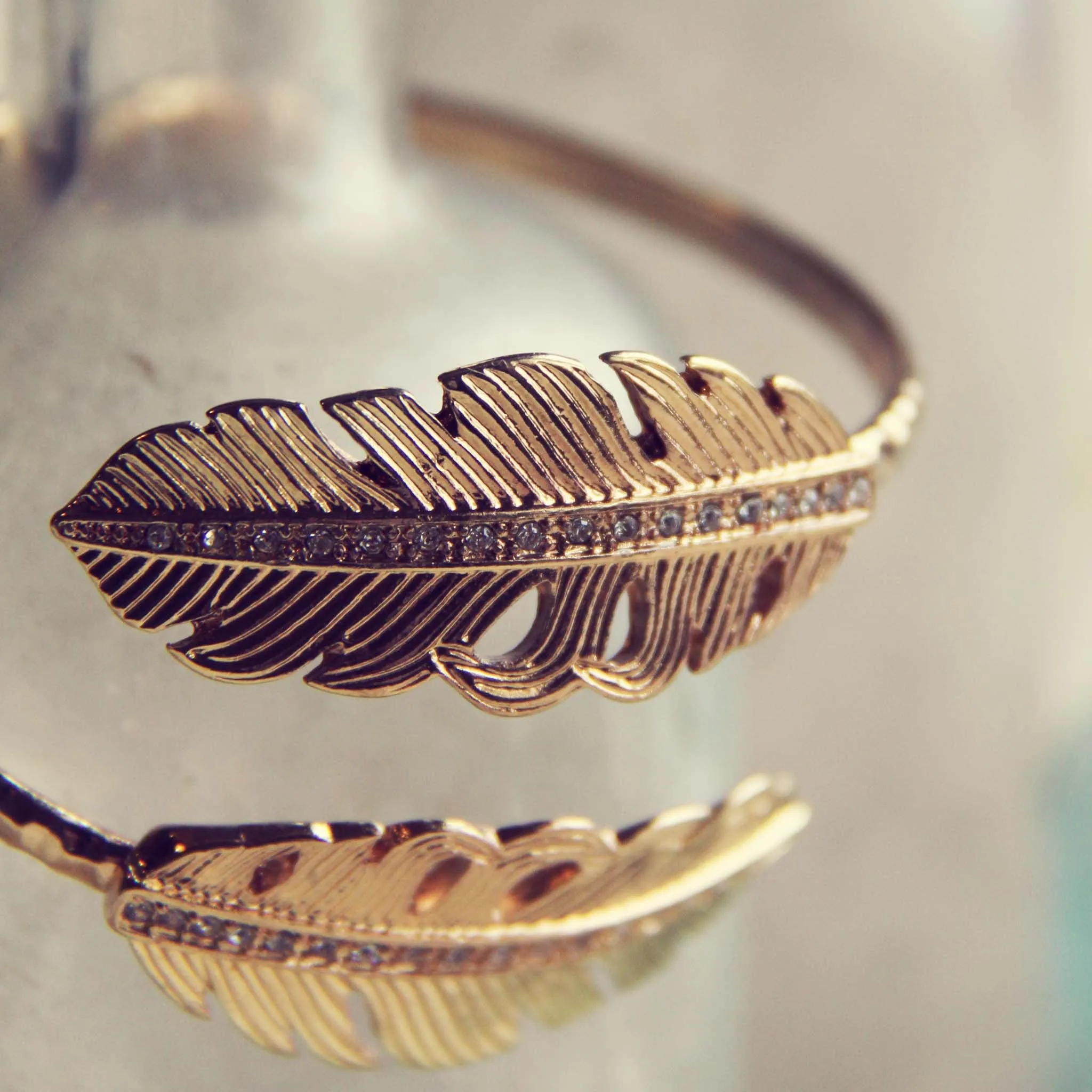 Heirloom Feather Bracelet
