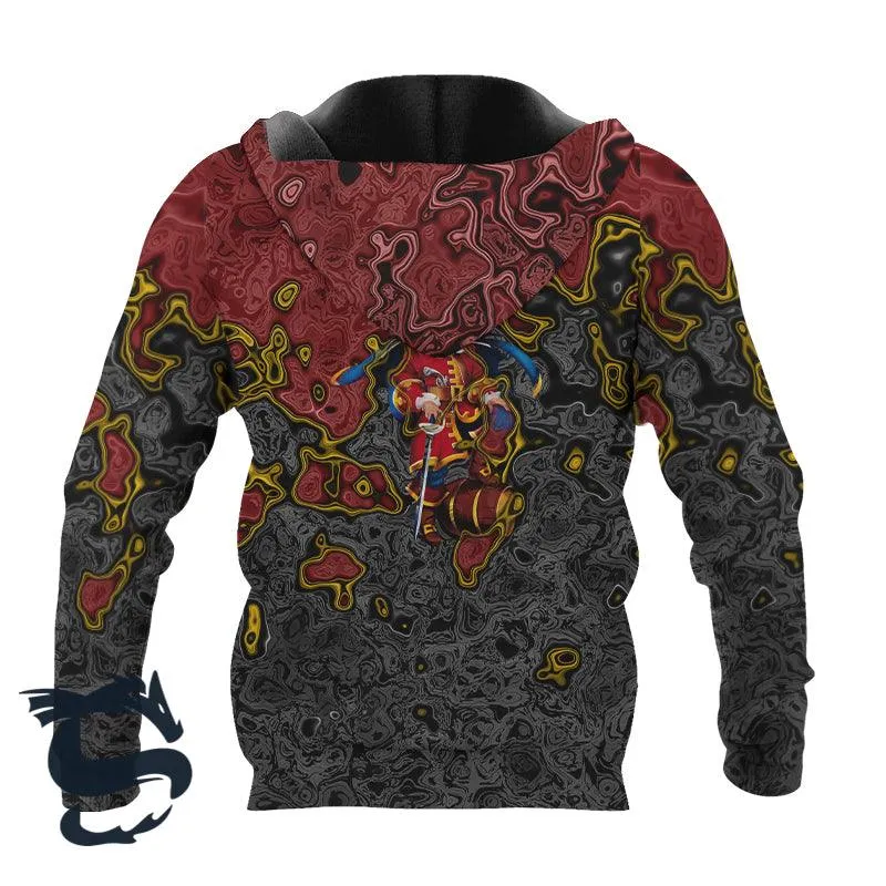Holographic Colorful Captain Morgan Hoodie & Zip Hoodie