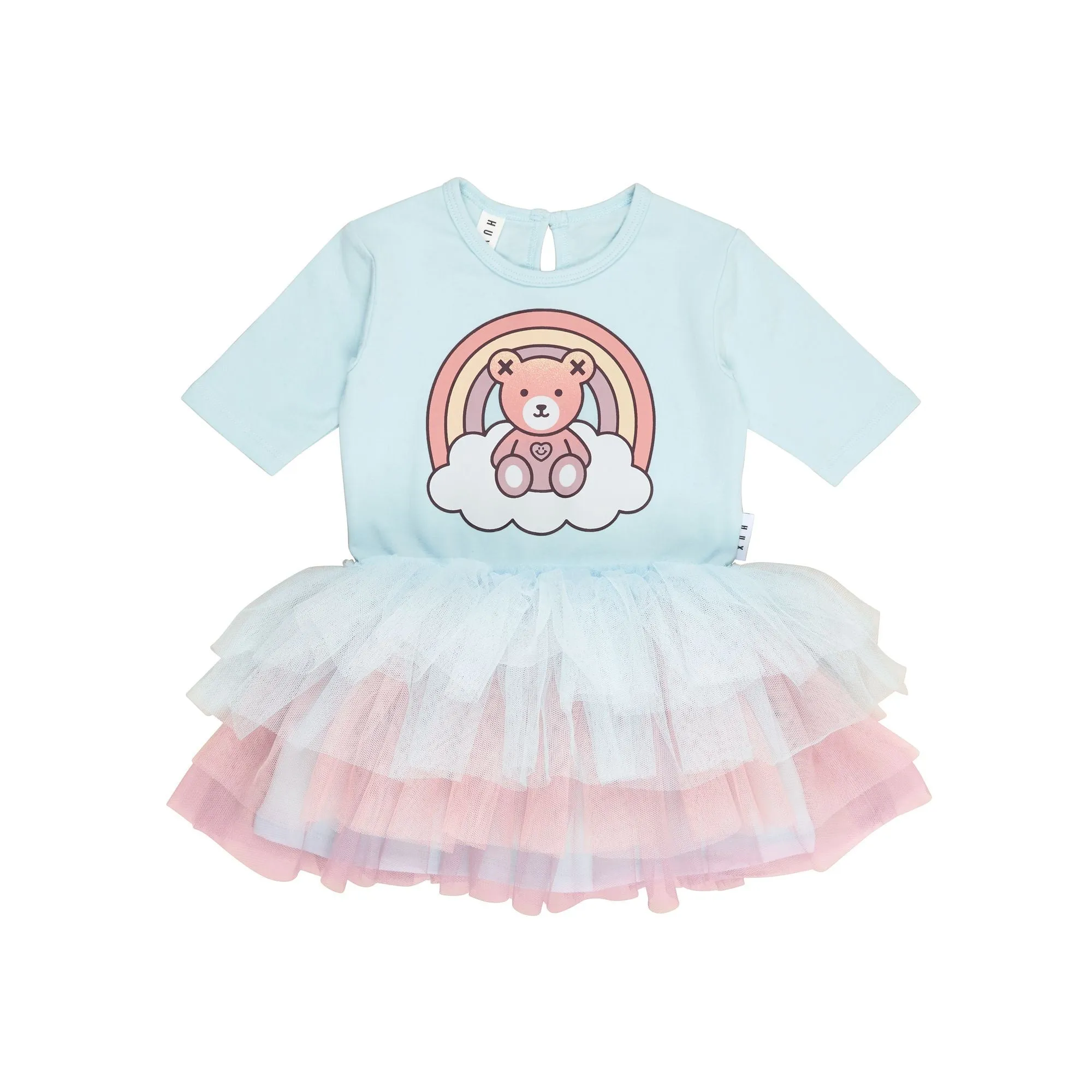 Huxbaby Cloud Bear Layered Ballet Dress