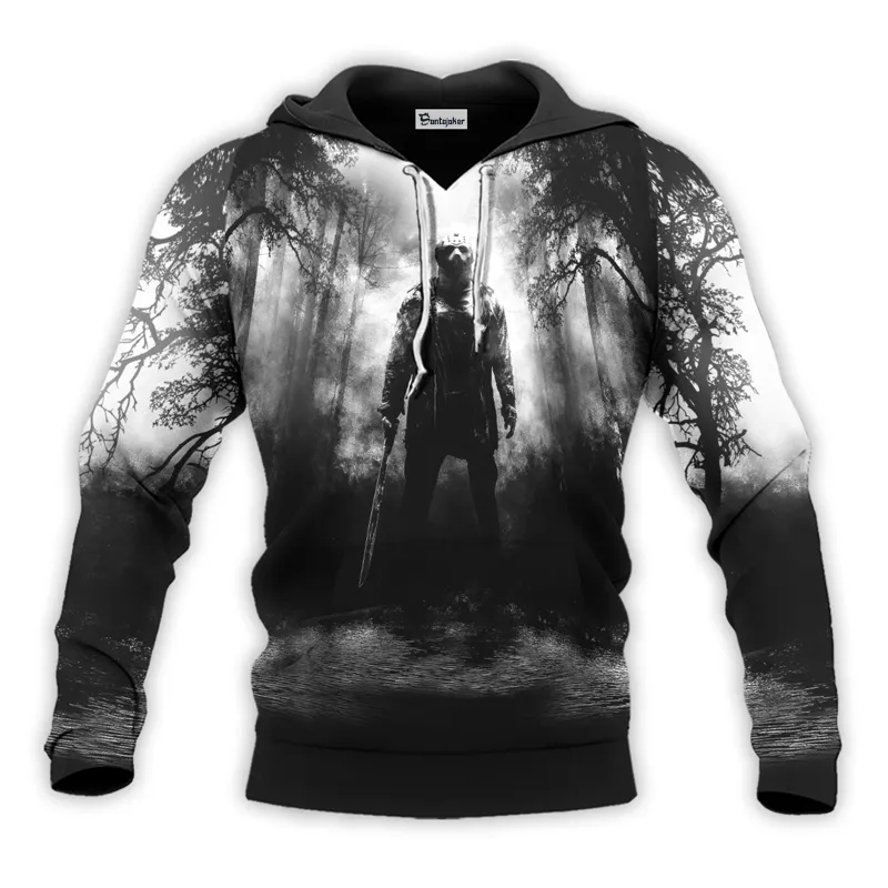 Jason Voorhees In The Woods Hoodie & Zip Hoodie