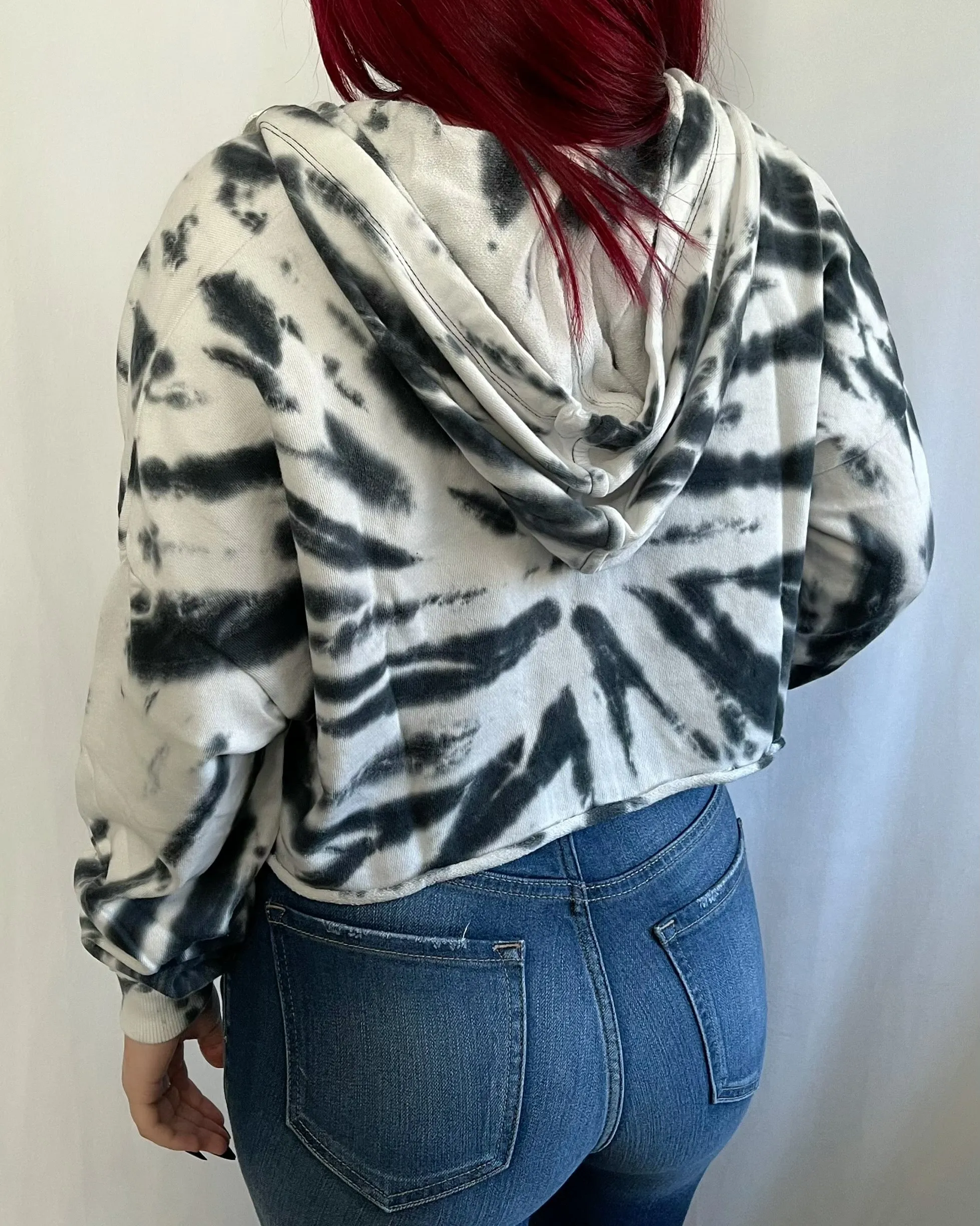 Julie Tie Dye Jacket (Black)