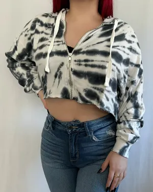 Julie Tie Dye Jacket (Black)
