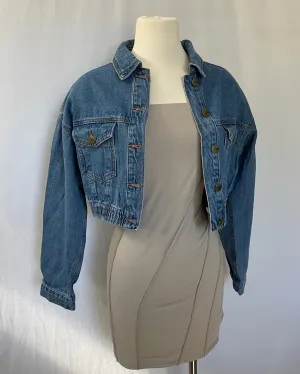 Karla Denim Jacket (Medium Blue)
