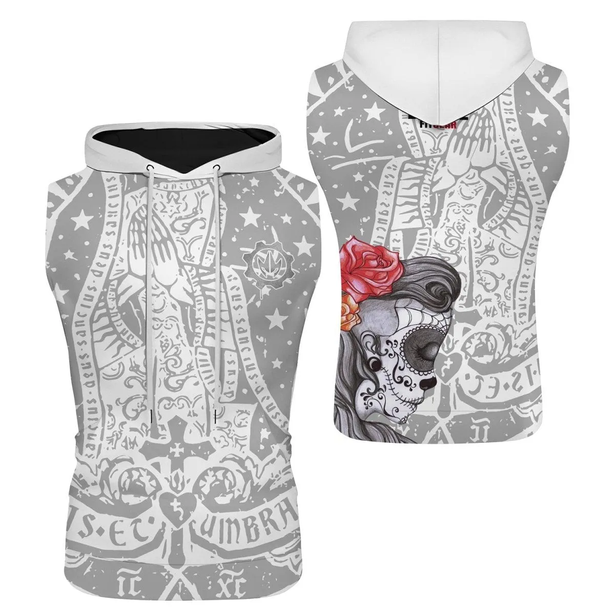 La Santa Muerte Sleeveless Pullover & Zip Hoodie
