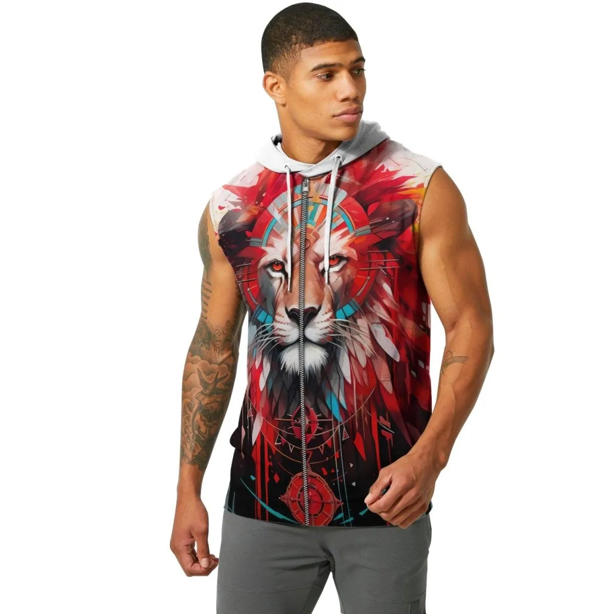 Lion Native Sleeveless Pullover & Zip Hoodie