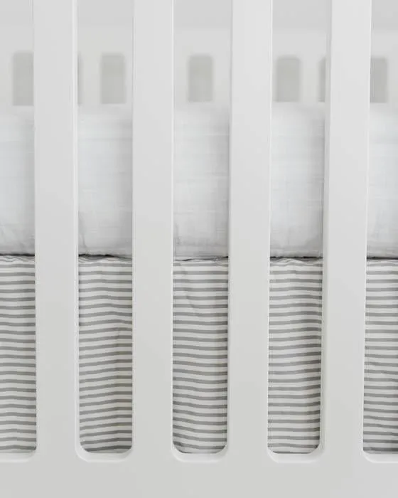 Little Unicorn Percale Crib Skirt