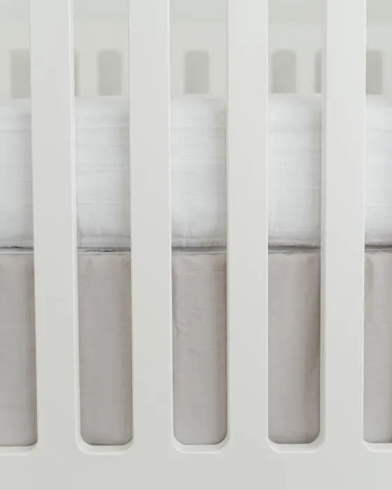 Little Unicorn Percale Crib Skirt