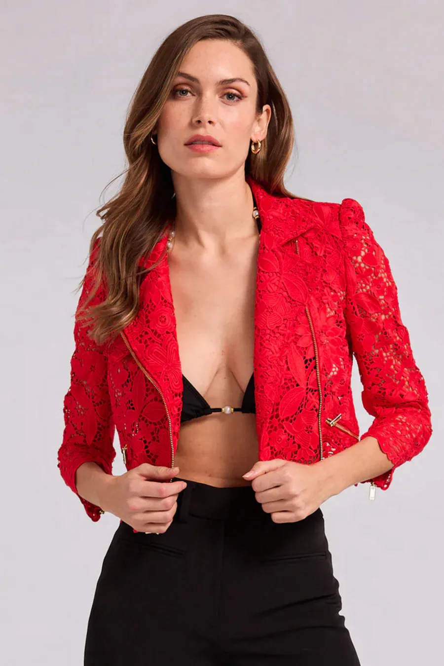 MALIBU GUIPURE LACE JACKET