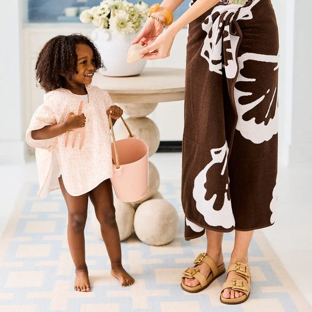 Percale Kids' Poncho