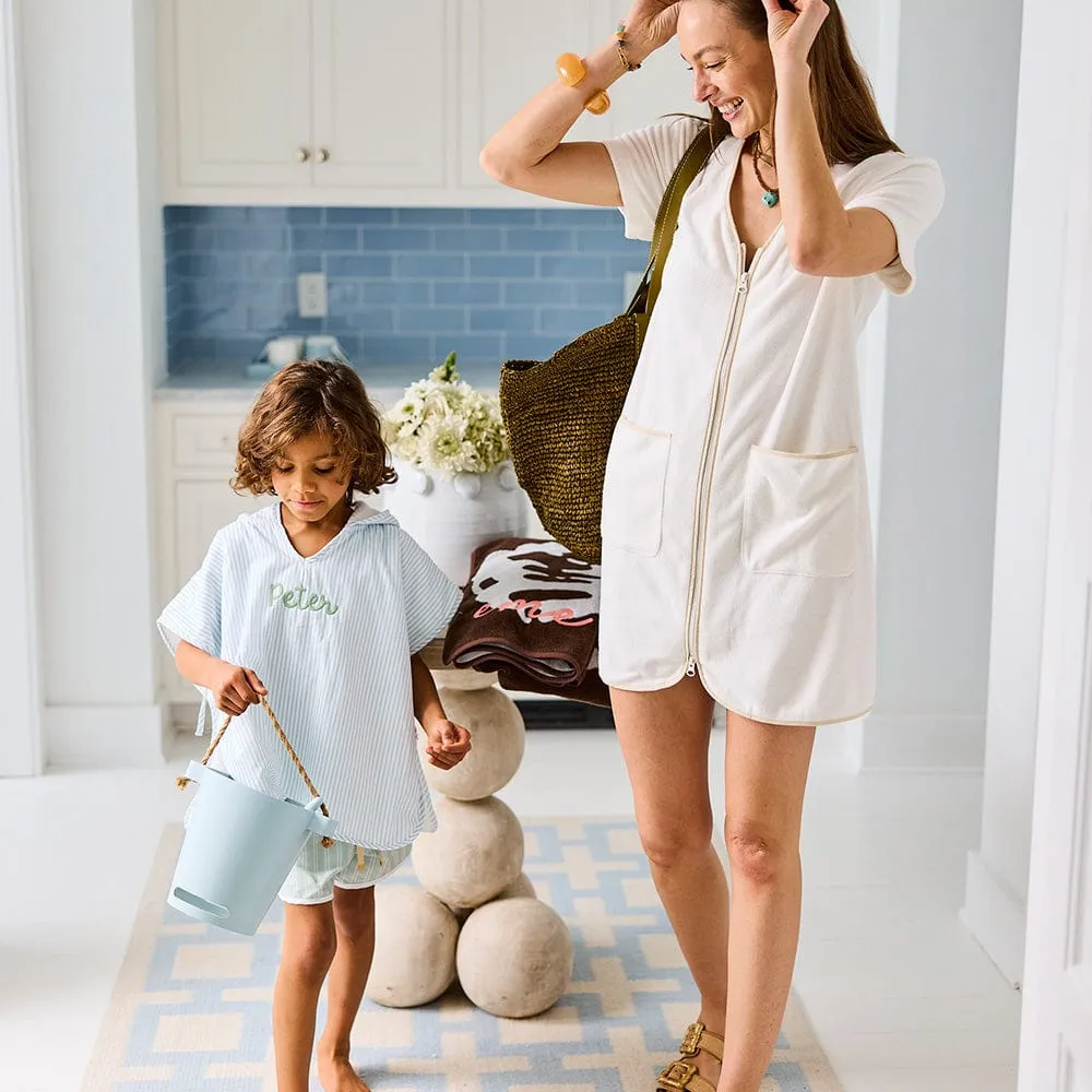 Percale Kids' Poncho