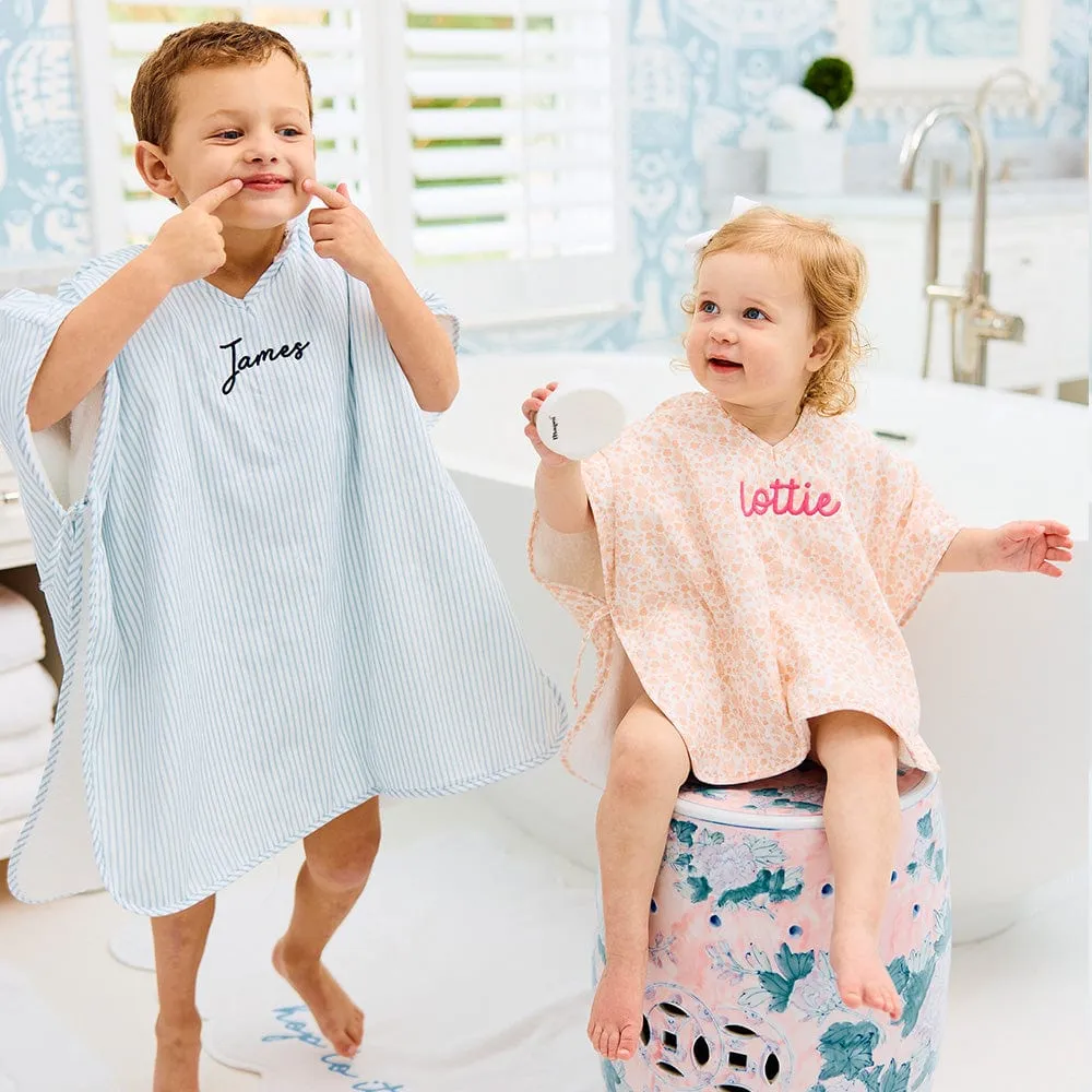 Percale Kids' Poncho