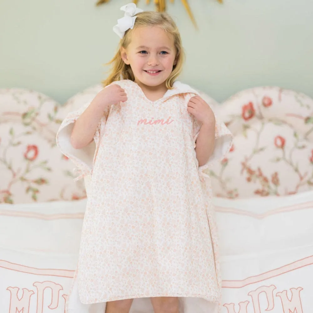 Percale Kids' Poncho