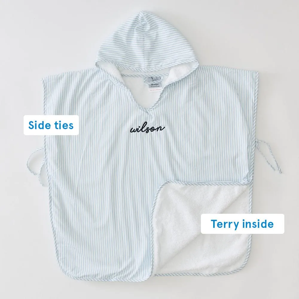 Percale Kids' Poncho