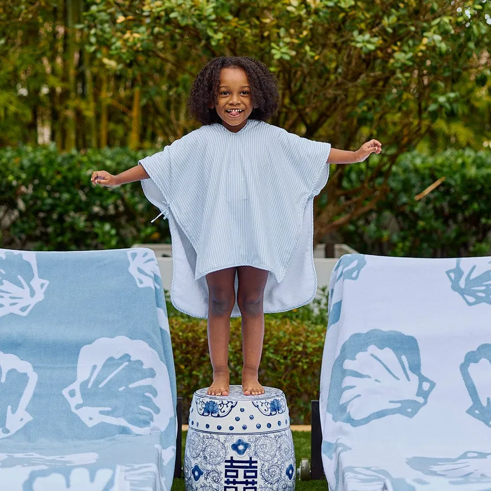 Percale Kids' Poncho