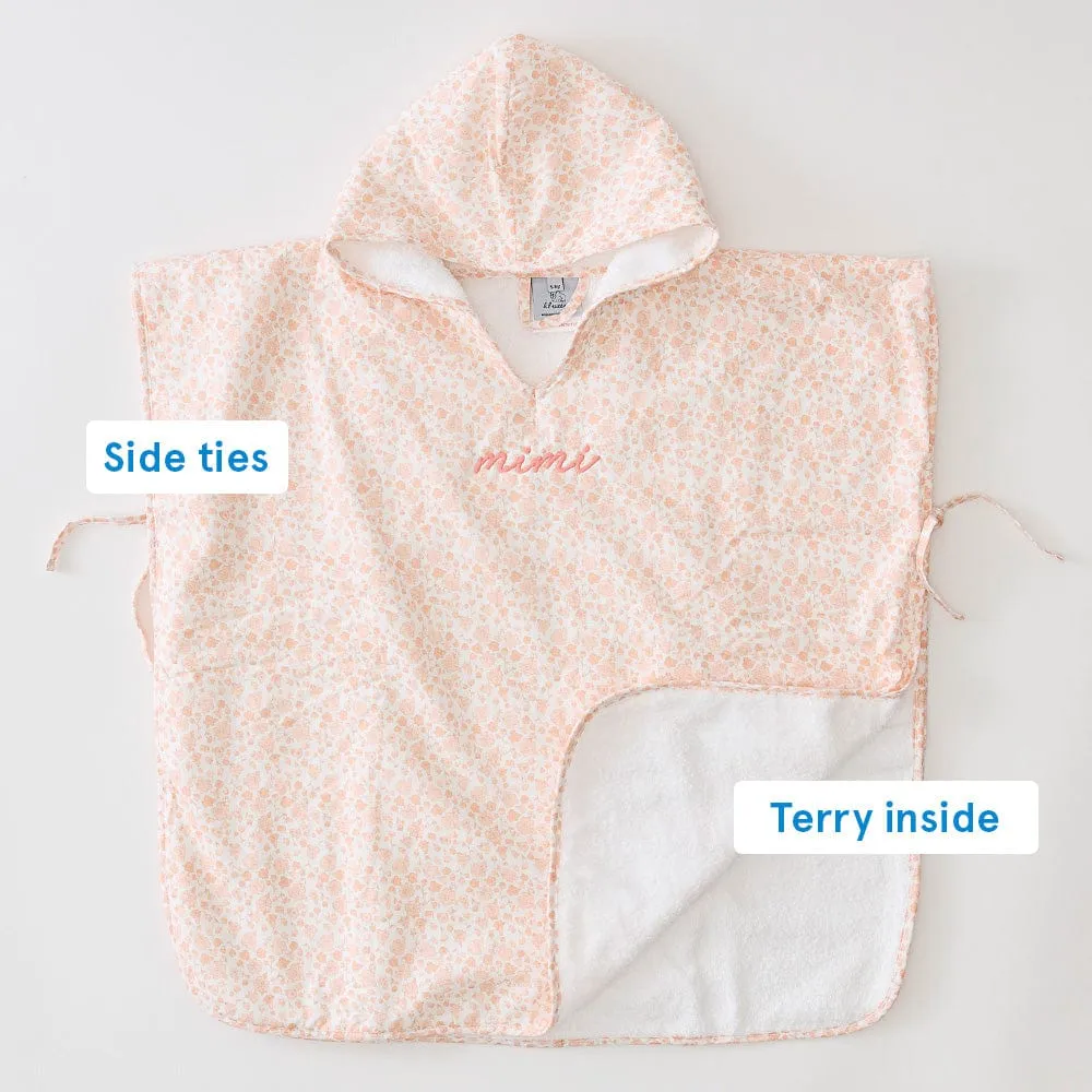 Percale Kids' Poncho