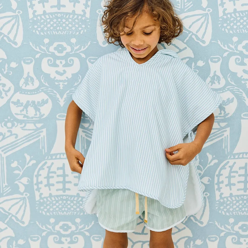 Percale Kids' Poncho