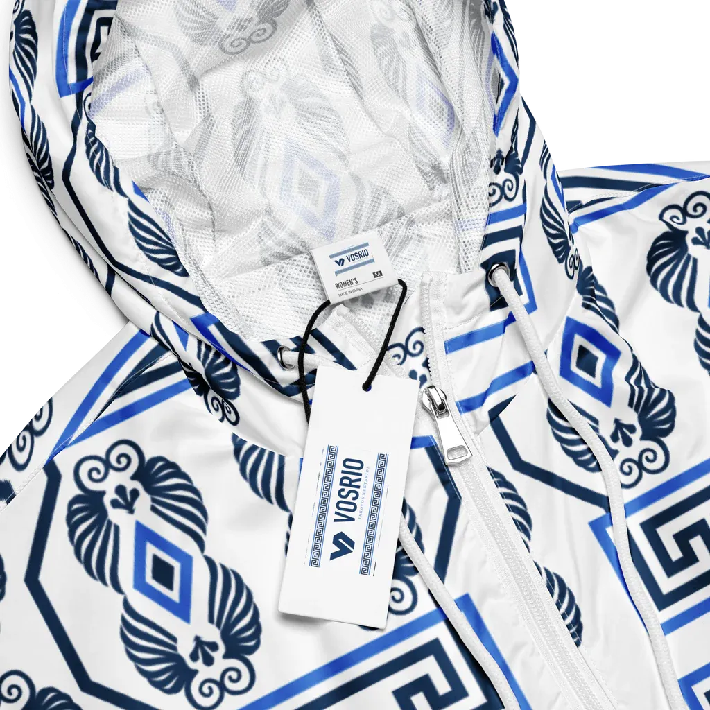 The Key Womens cropped windbreaker