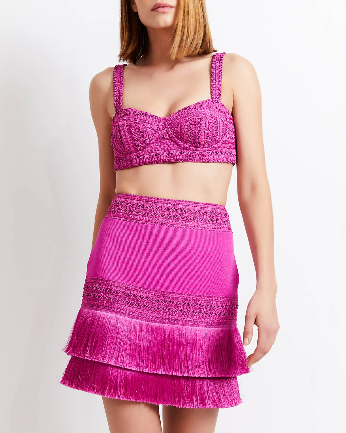 Woven Cropped Top X Harrods