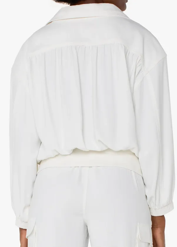 Zip Up Dolman Jacket